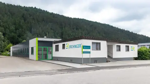 Firmengebäude der ERCHINGER AG in der Rudolf-Diesel-Straße in Tuttlingen